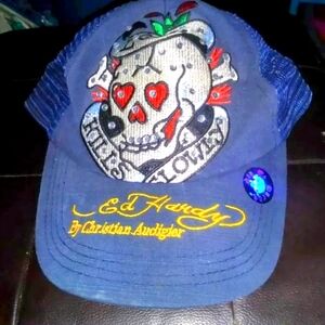 Ed Hardy denim cap